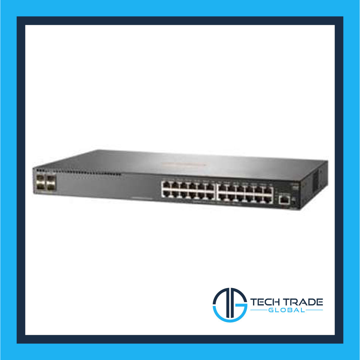 HPE Aruba 2930F 24G 4SFP - switch - 24 ports - managed - rack