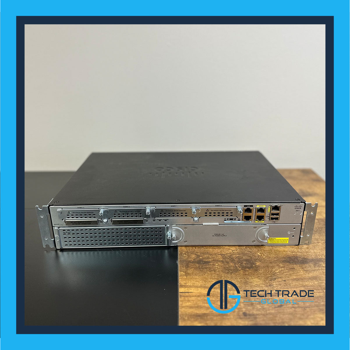 ISR4451-X/K9 | Cisco ISR4451-X 4-Port Gigabit Integrated Services Router 2x PSU - No Boot Media
