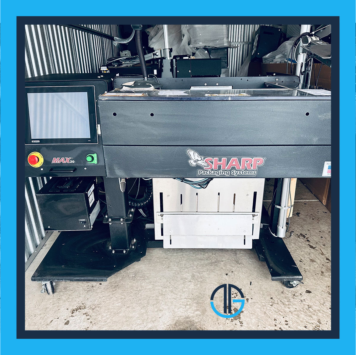 Continuous Ragger System Sharp Max 20 Continuous Roll Bagging System