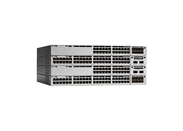 C9300-24P-E | Cisco Catalyst 9300 - Network Essentials - switch - 24 ports - managed - rack mountable